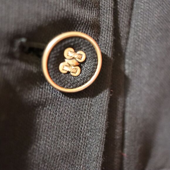 CLIO Black Double Breasted Vintage Pant Suit 10 - Picture 5 of 16